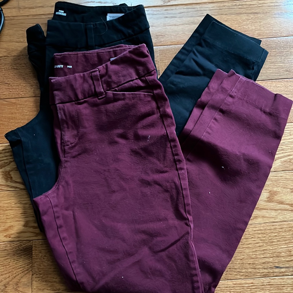 Pixie Pants - Maroon